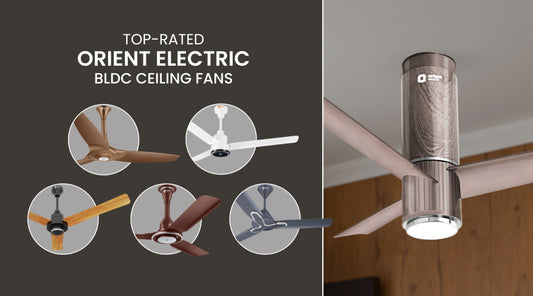 Top rated Orient BLDC Ceiling Fans