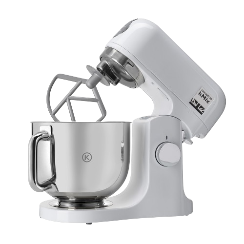 Kenwood kMix Stand Mixer for Kitchen | KMX750WH | 1000W | 5L Mixing Bowl | Metal Body | 1-Year Warranty | Free Installation