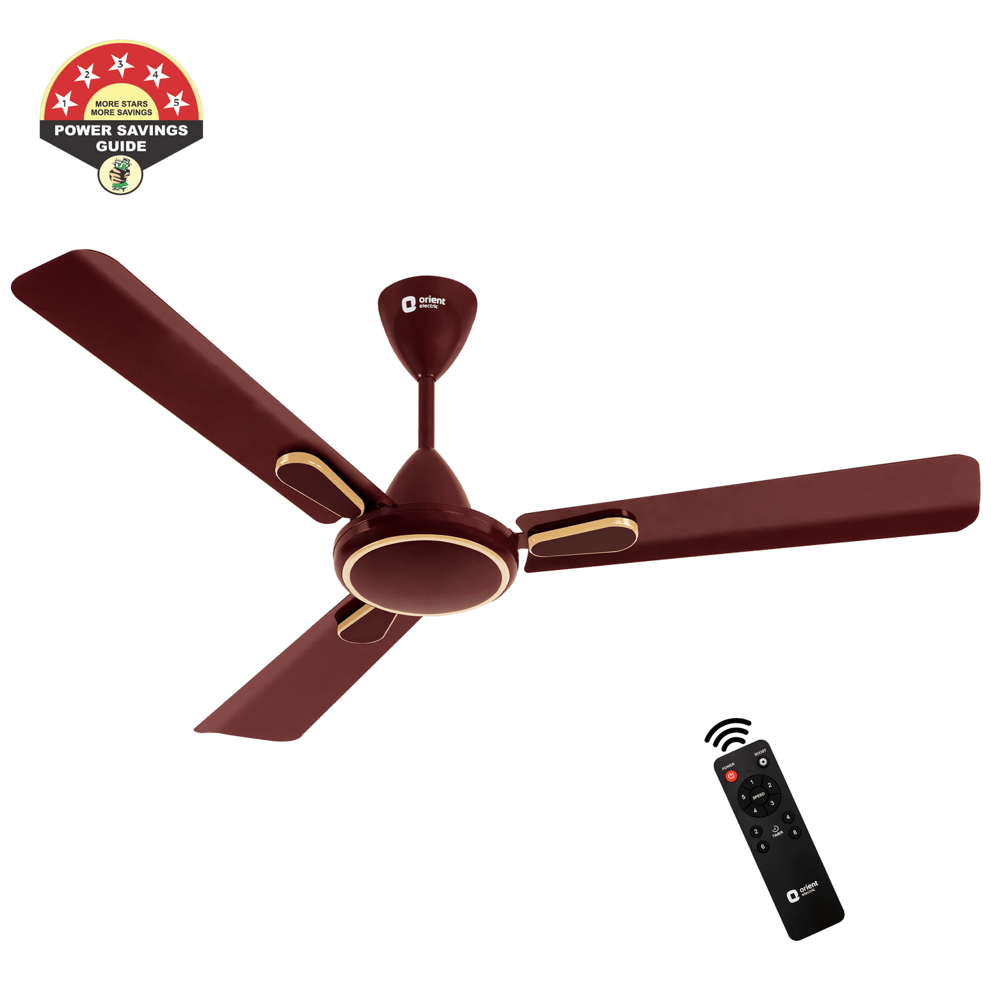 1200MM Hector Deco BLDC Ceiling Fan with Remote