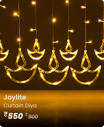 Curtain Diya Lights for Diwali