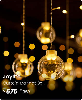 Mannat Ball Curtain Lights for Diwali