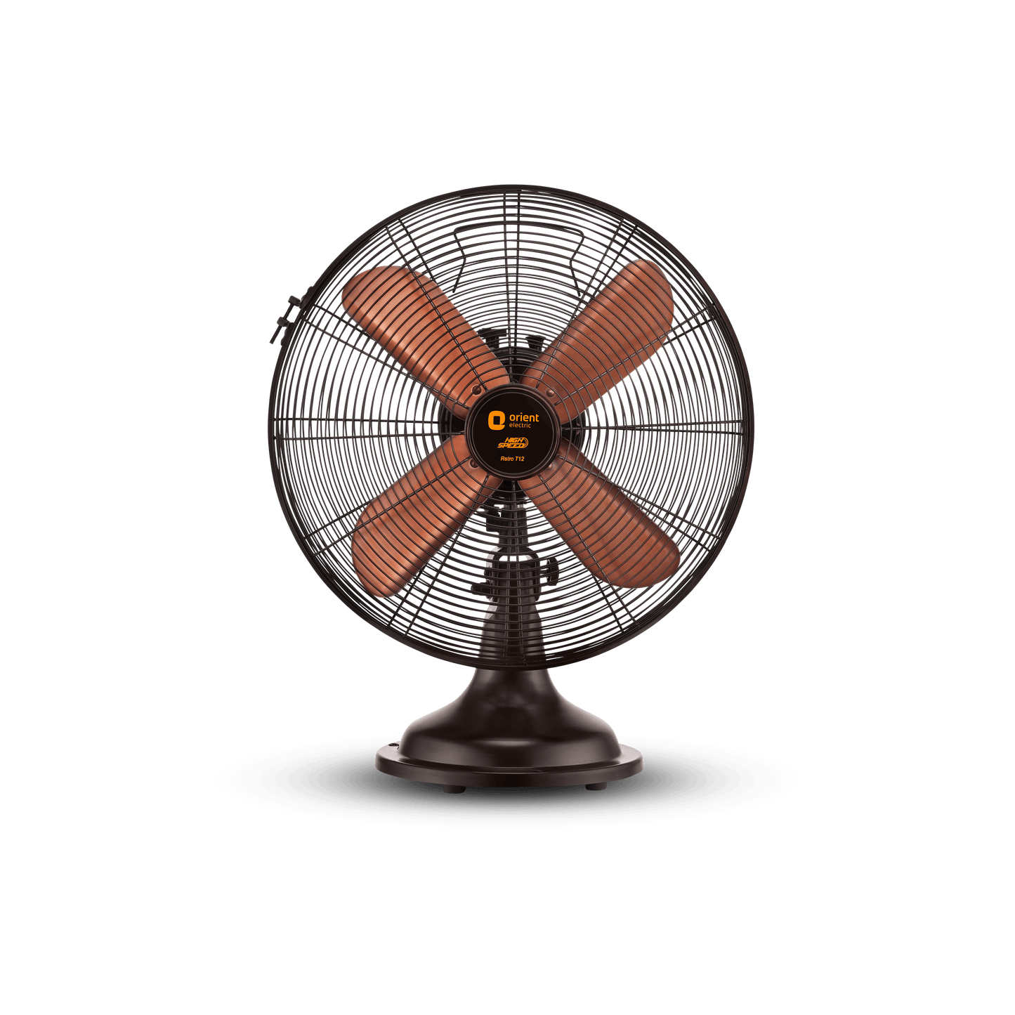 Retro T16HS 400mm High-Speed Table Fan (Rubbed Bronze)